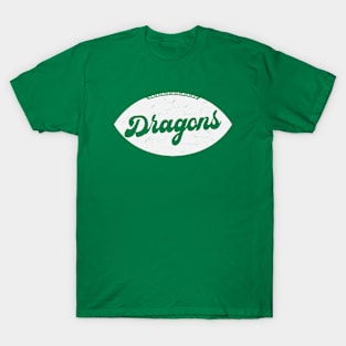 Retro Dragons Football T-Shirt